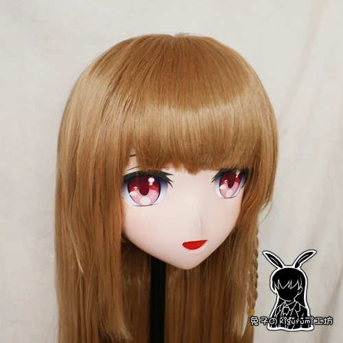 (KM5168) qualité fait à la main femme/fille résine 3/4 tête personnage de dessin animé japonais Cosplay Kigurumi masque crosscommode
