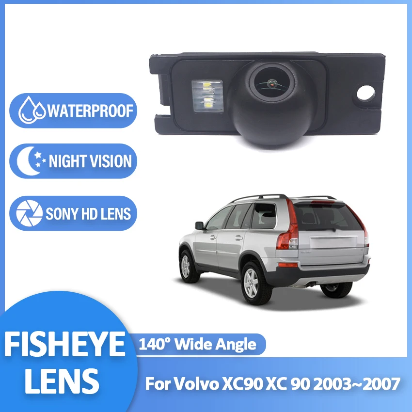 Car Rear View Camera For Volvo XC90 XC 90 2003 2004 2005 2006 2007 CCD Waterproof Reverse Backup Camera license plate camera