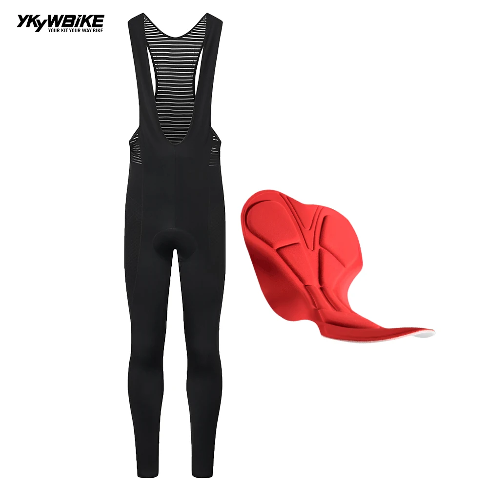 YKYW Summer Men'S Pro Cycling Bib Long Pants Bike Male Tights Mtb Pants Cycling Bicycle Ciclismo Clothing 자전거바지 