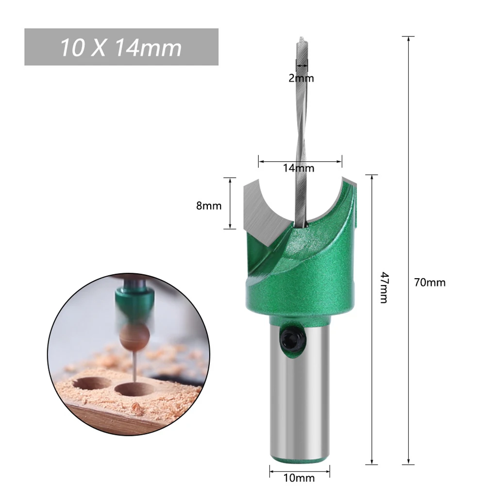 Hot！1pc 10mm Shank Router Bit Ball Milling Cutter Carbide Woodworking Bead Drill Bit For Wood End Mill Hand Tool Accessories