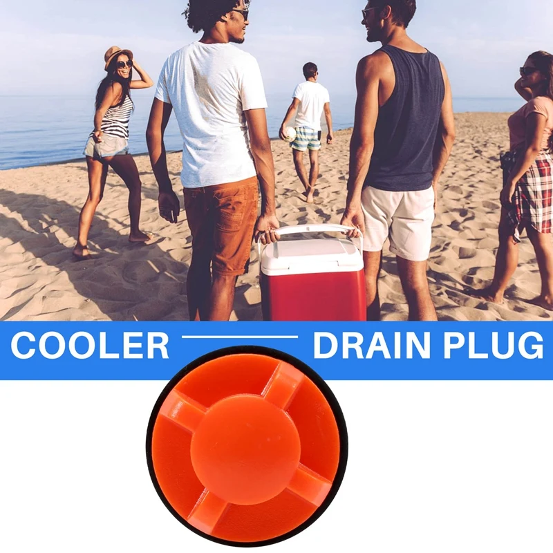 Cooler Drain Plugs Replacement Compatible With Most Rotomolded Coolers,Small Drain Plugs With Leak-Proof Design