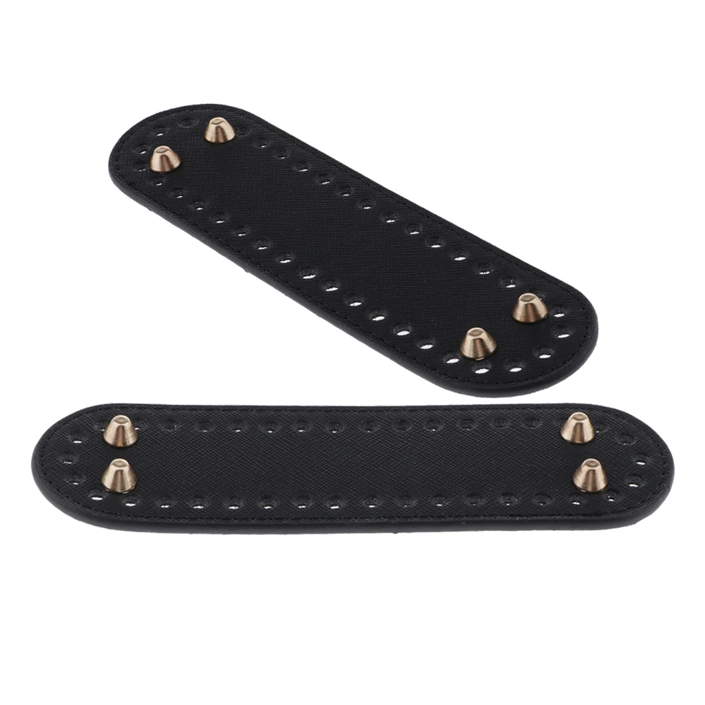 Bag Bottom Pad PU Leather Shaper Mat Accessories for Hand Knitted Crochet Bag and Small Tote Projects