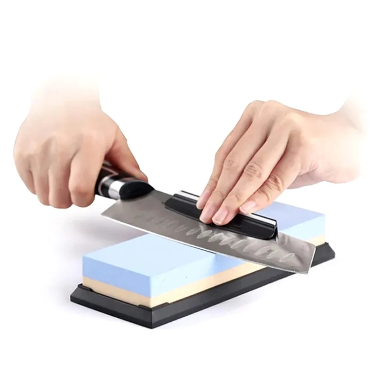 Double-Side Sharpening Stone Professional Whetstone 180 600 Grit Shrpener Sharpening System Grinding Stone Tools-AD23