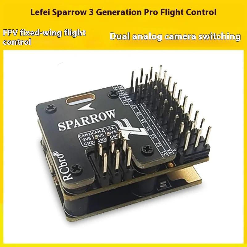 Sinan Flight Control LeFei Sparrow v3pro Fixed Wing Flight Control Model One Click Return 6S Flight Control Drone U7GPS