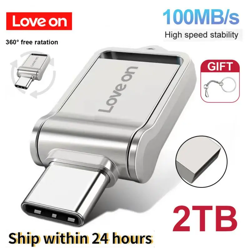 Pendrive USB 3.0 펜 드라이브, 휴대용 C타입 USB 플래시 드라이브, 고속 미니 플래시 디스크, 128GB, USB3.0, 2TB, 1TB, 512GB, 256GB