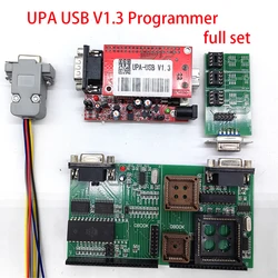 Nuova combinazione UPA USB V1.3 programmatore ECU automobilistico Chip ECU Tunning Programmer 1.3 Eeprom AdapterNEC Adapter adattatore TMA