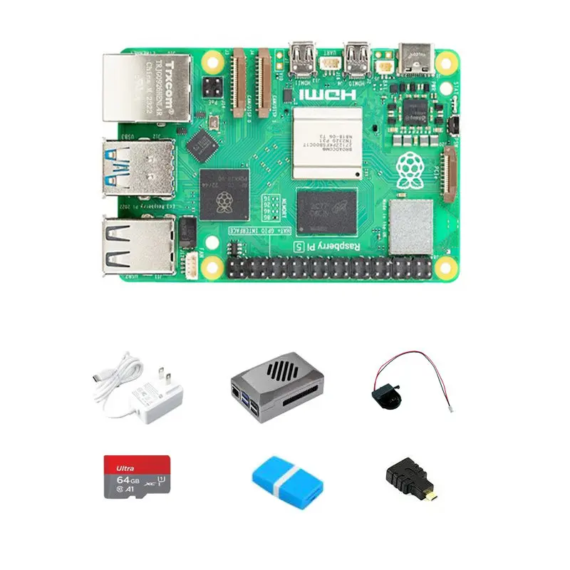 Raspberry Pi 5 PI5 1G 2G 4G 8G 16G Development Board Kit Linux