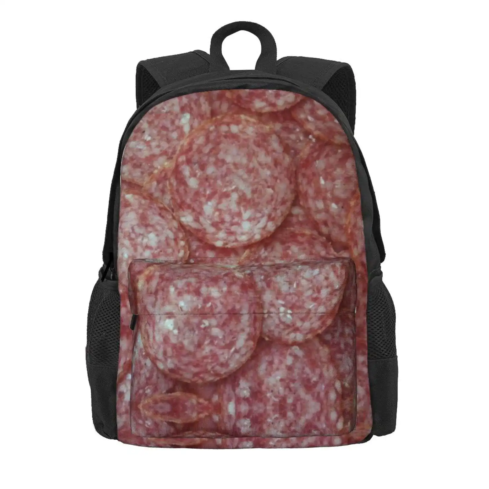 Italian Salami Hot Sale Schoolbag Backpack Fashion Bags Italy Italia Salame Salami