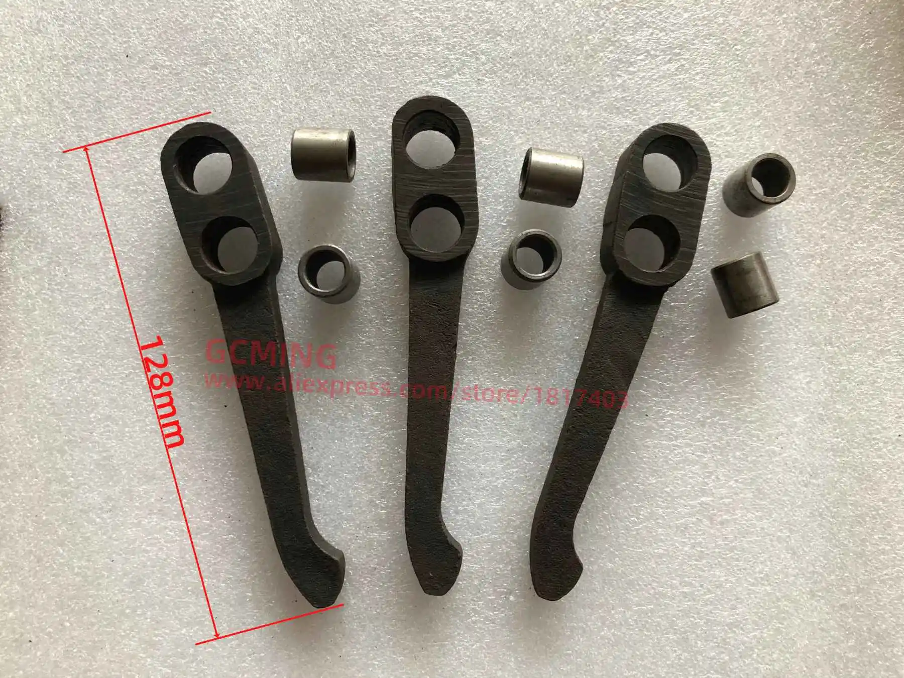 JINMA 254.21S.130 Release Lever + 184.21S.129 Bush , the 9'' three-finger dual-stage clutch, JINMA / JM Tractor Parts