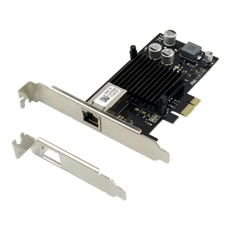 PCIE to POE Gigabit Ethernet Card Single Port RJ45 Industrial Camera Image Acquisition i210