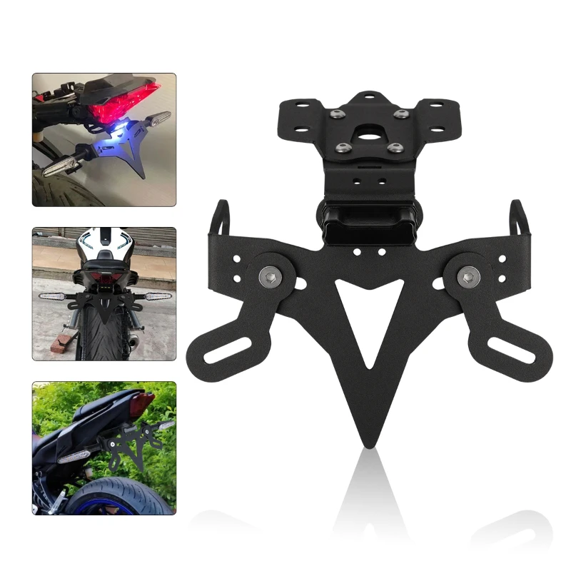 

For Yamaha MT-07 MT 07 FZ-07 MT07 Motorcycle License Plate Holder Fender Eliminator Registration Bracket
