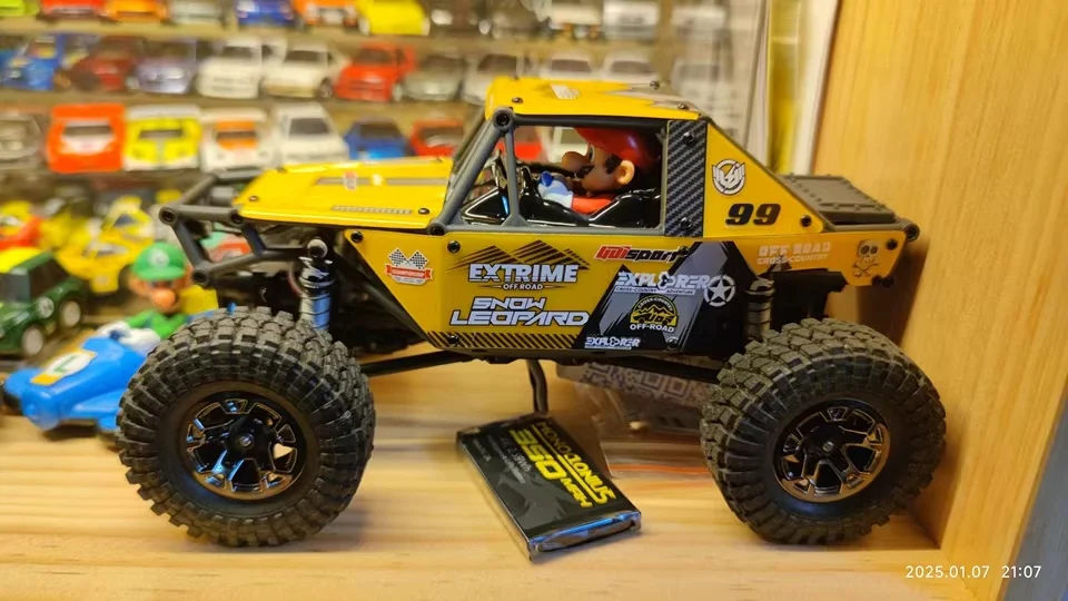 New Udirc Ucx24 1/24 Rc Crawler Ucx2405 Upgrade Metal Damper Metal Wheels Climbing Car Upgrade Modification