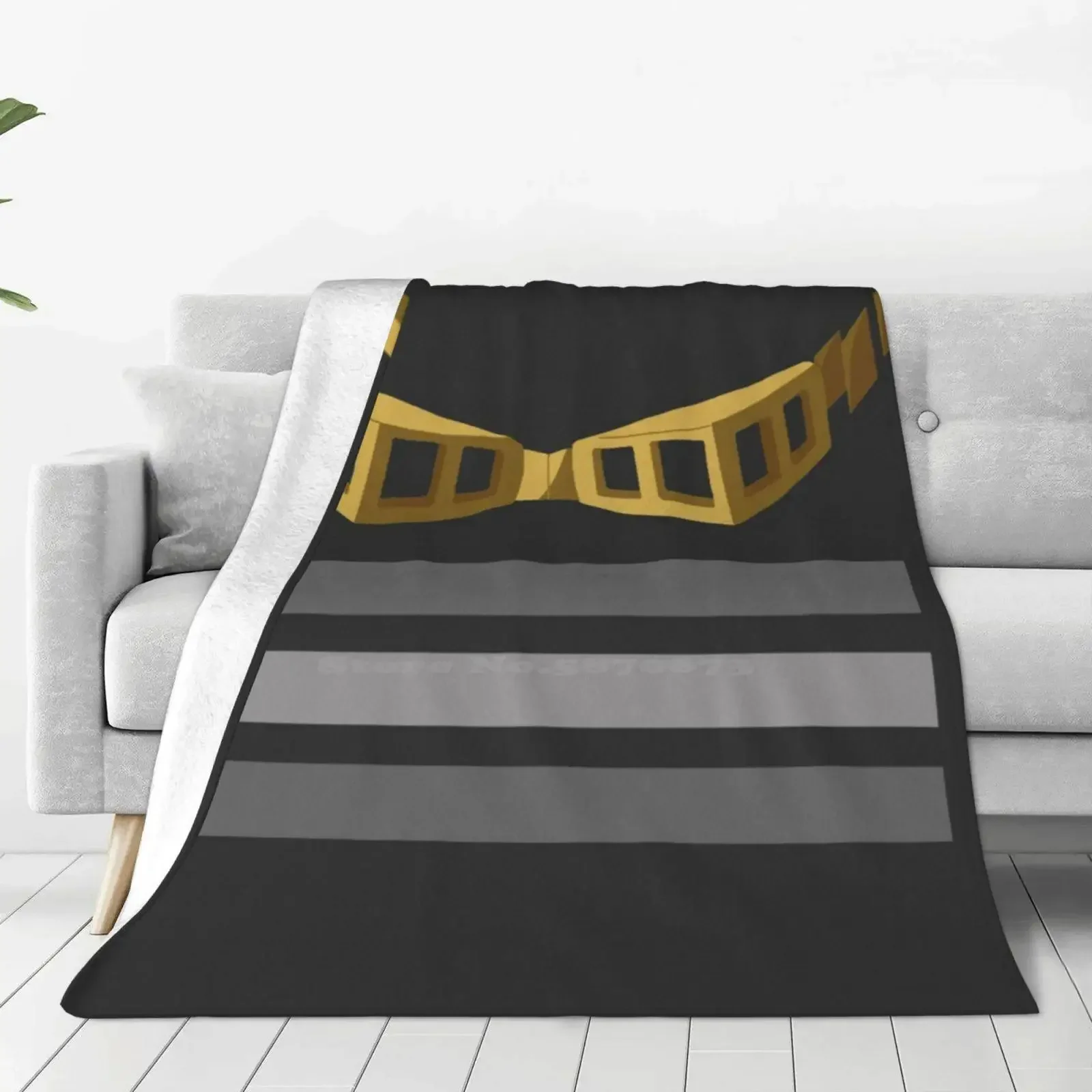 Eraserhead Logo Soft Warm Throw Blanket for My Hero Academia Fans  Aizawa Shota Theme