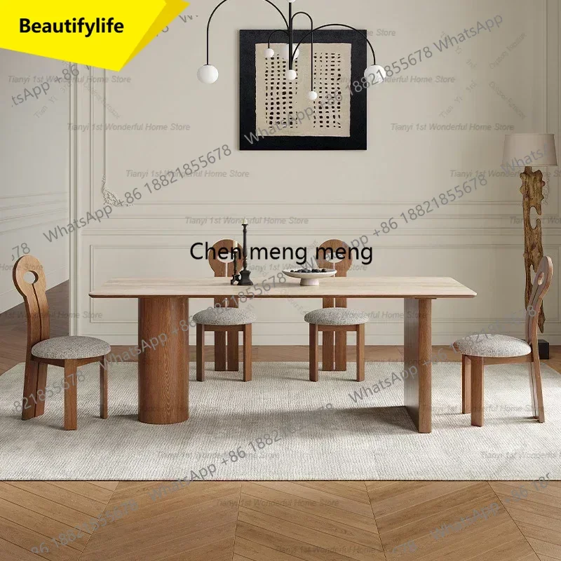 

a38 Роскошные обеденные столы в стиле ретро-модерн, итальянский стиль, для кухни и ресторана, оригинальная мебель Vajilla