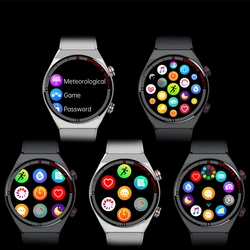 Per Samsung Galaxy Note 2 3 Neo N7505 note 4 5 Note 8 9 10 Bluetooth Call Sport cardiofrequenzimetro schermo da 1.39 pollici Smartwatch