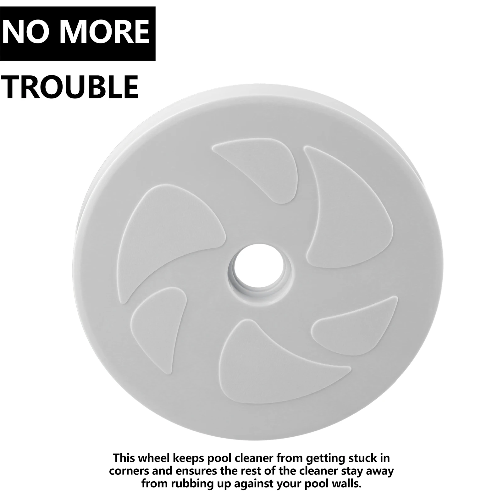 C6 Large Wheel Replacement Part For For Polaris 180 280 For Tanktrax For VAC-Sweep Pool Cleaner Vacuum Tire Accessory