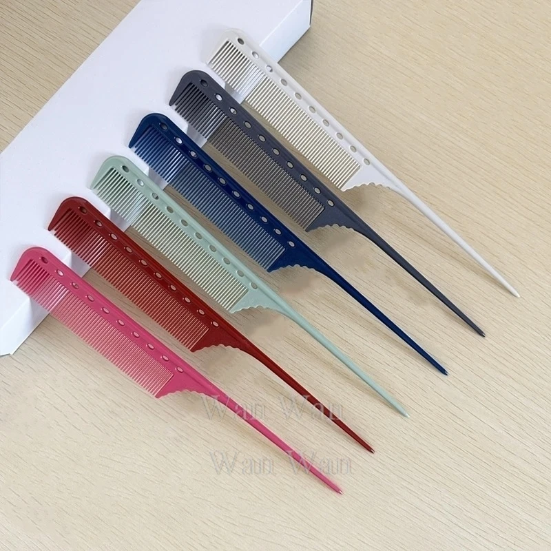 Pointed Comb Hair Salon Hairdresser Comb Hairstylist Steel Needle Pointed Tail Combs Barber Shop Professional Styling Hairbrush