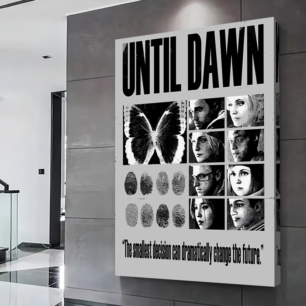 Until Dawn Game Poster Customizable Printed Canvas Painting for Pictures Wall Art Decoration Living Room Decorative Paintings