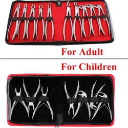Dental Forceps Tooth Extraction Forcep Pliers Kit 7pcs for Children Kit for Child&10pcs for Adult Stainless Steel Dental Tools