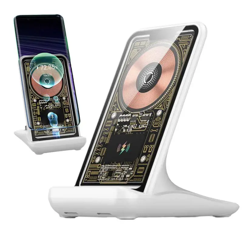 Magnetic Fast Charger 100W Fast Phone Charging Station Vertical Cell Phone Charger Wireless Charging Dock Multifunctional Cell
