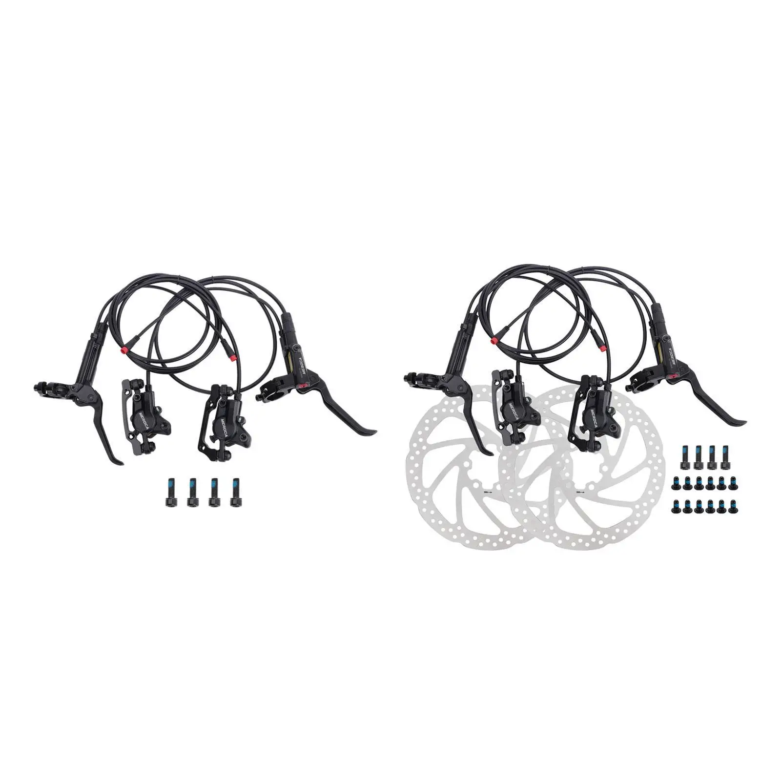 

Hydraulic Brake Set 2 Piston Lightweight Hydraulic Disc Brake Caliper Lever