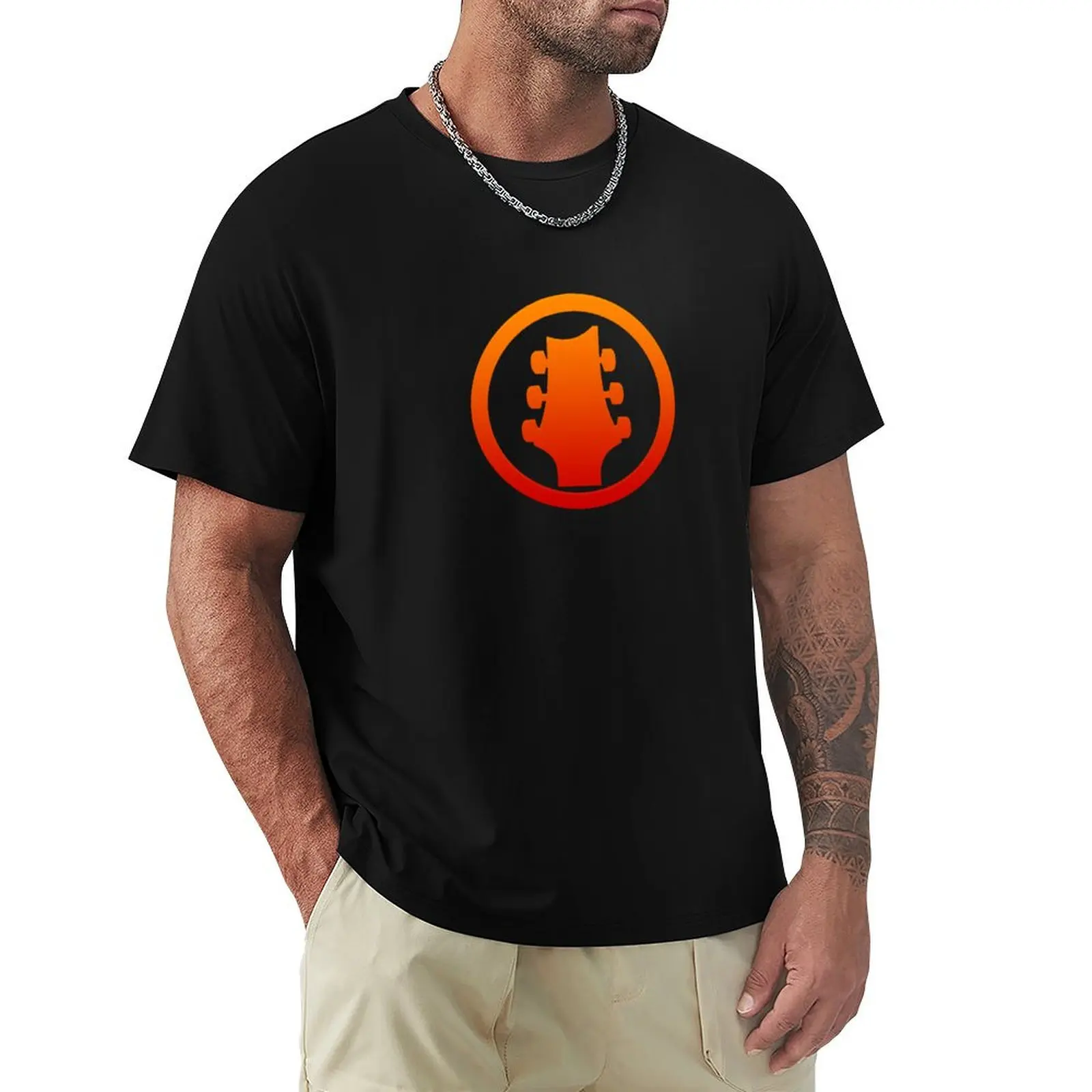 

Guitar Headstock T-Shirt designer shirts plain Anime t-shirt plain t shirts men