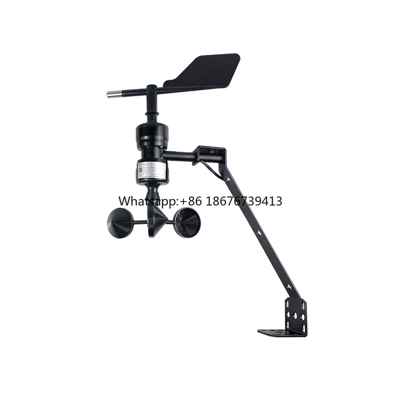 120-01 Combined Wind Speed Direction Sensor (0-45m/s 3 Accuracy) IP65 4-20mA/RS485/RS232 Outputs 12-24VDC for Farming