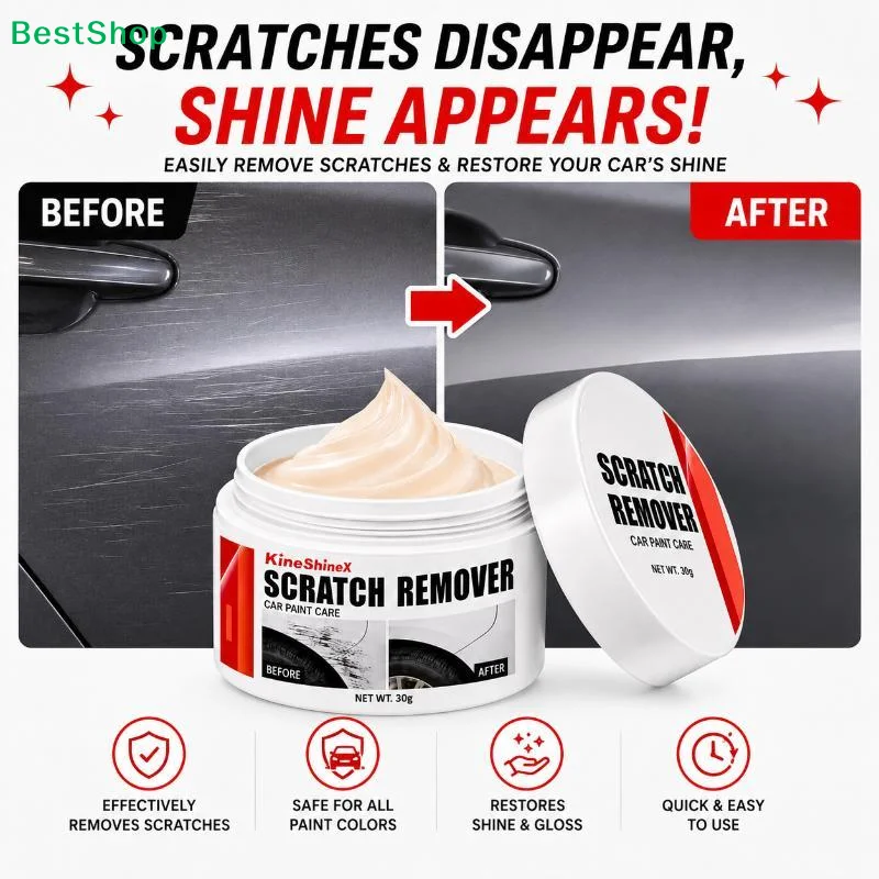 Car Scratch Remove Automobile Polishing Paste Sponge Pickup Trucks Body Paint Smooth Care Refurbishment Broken Scratchs Repair