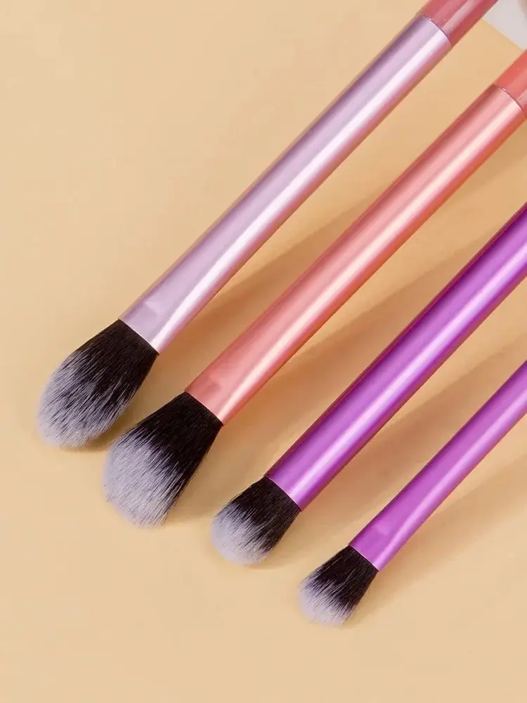 7/8 stuks make-upborstelset Zacht synthetisch haar Make-upborstels Foundation Blush Oogschaduw Cosmetische make-uptools - afbeelding 2