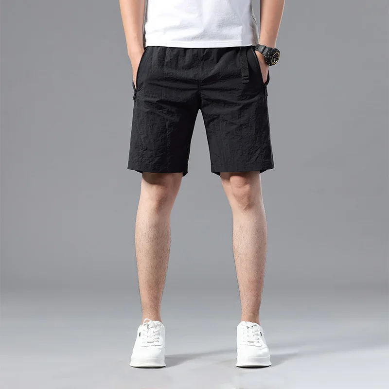 Outdoor tooling shorts five-point pants loose casual large pocket functional pants sweatpants gym shorts