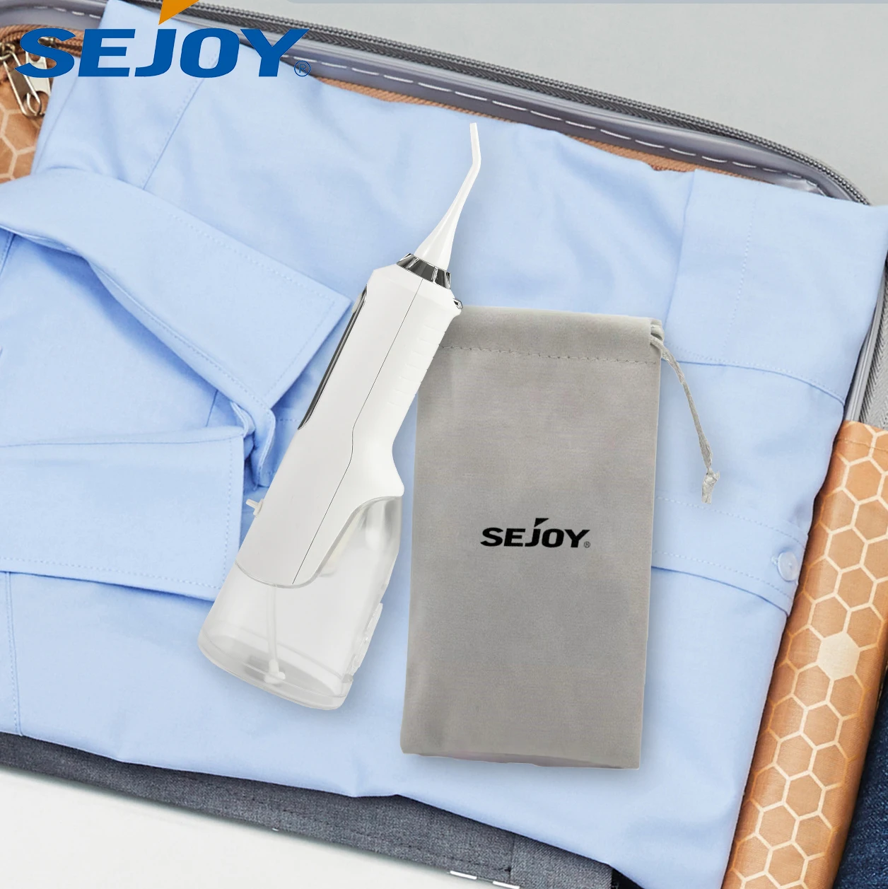 

Портативный ирригатор Sejoy, беспроводной стоматологический ирригатор для полости рта, очиститель зубов, перезаряжаемые водонепроницаемые ирригаторы для ухода за зубами