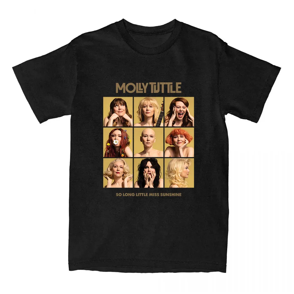 

Molly Tuttle So Long Little Miss Sunshine T-shirt Short Sleeve Cotton Female Tshirts Casual Fashion Loose Unisex Streetwear Tees