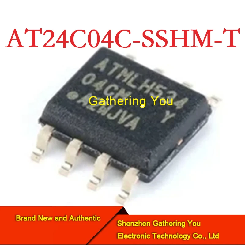 AT24C04C-SSHM-T SOP8 EEPROM 정품, 신제품