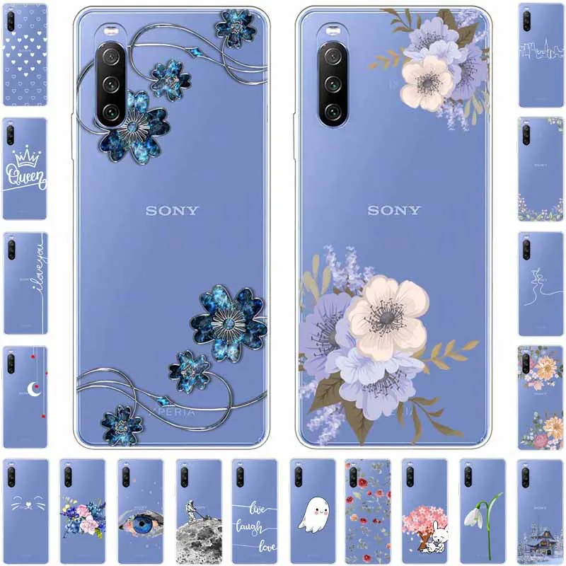 Case For Sony Xperia I IV / 10 IV / 5 IV Cover Clear TPU Soft Transparent Funda Cases for Sony Xperia 10IV 5 IV Cover Silicone