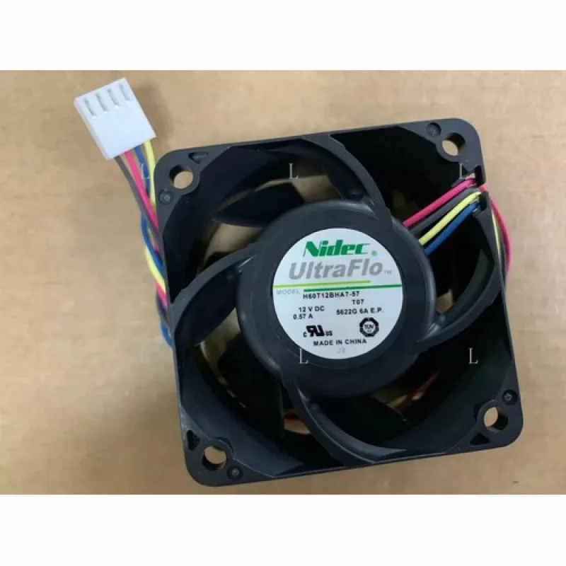 

L H60T12BHA7-57 DC12V 0.57A 6CM 6025 Cooling Fan #T6