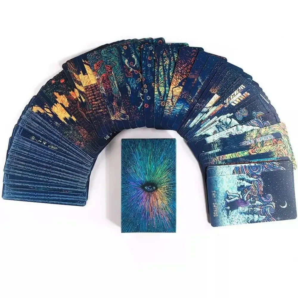 Prisma Visions Tarot Card Deck 6th Edition Full English Art Prisma Visions English Cards Tarot Tabletop Games Board games