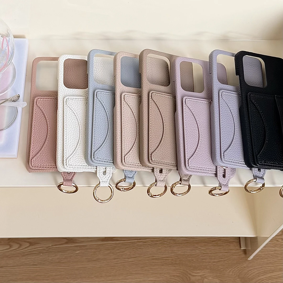 حافظة محفظة بطاقات جلدية لهاتف OPPO Find X8 Pro Find X7 Ultra Oppo Reno 14 Pro 11A 13A A5X 5G غطاء هاتف مع حامل حزام اليد