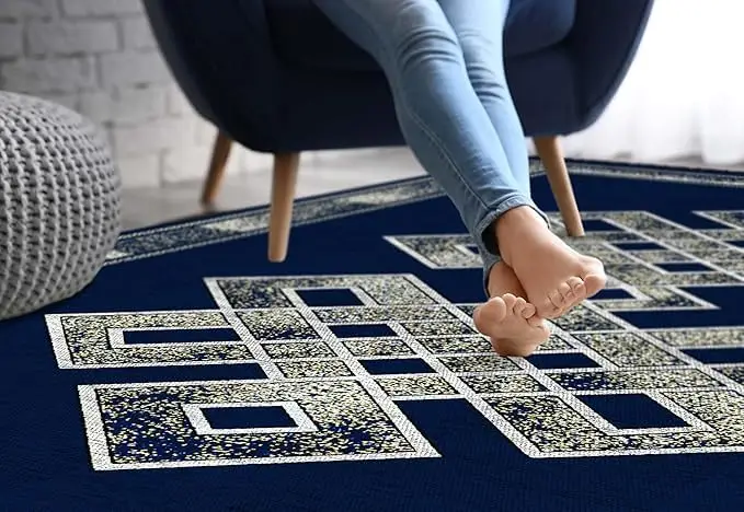 Hand Tufted Loop Pile Carpet for Living Room-Bedroom and Hall Area Rugs Malticolor 2x6|2x20|12x20 (2x18 ft)