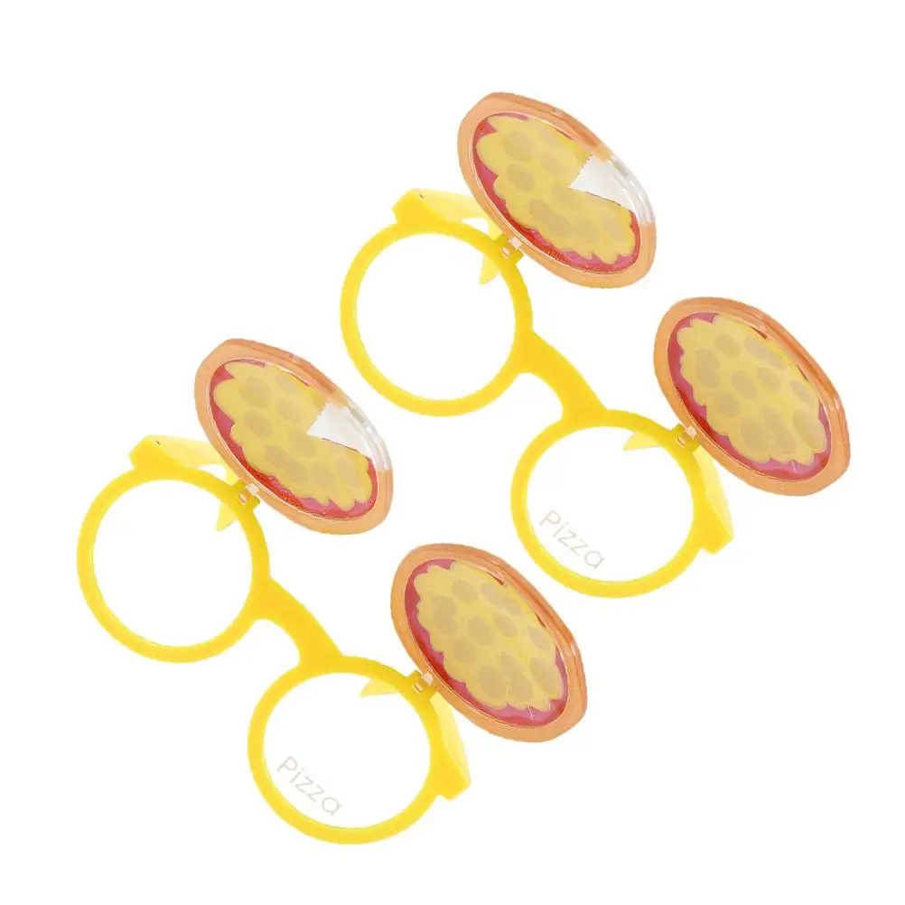 

2Pcs Pizza Novelty Eyeglasses Party Photo Props Carnival Valentine'S Day Eyeglass Prop Gathering Valentine Sunglasses