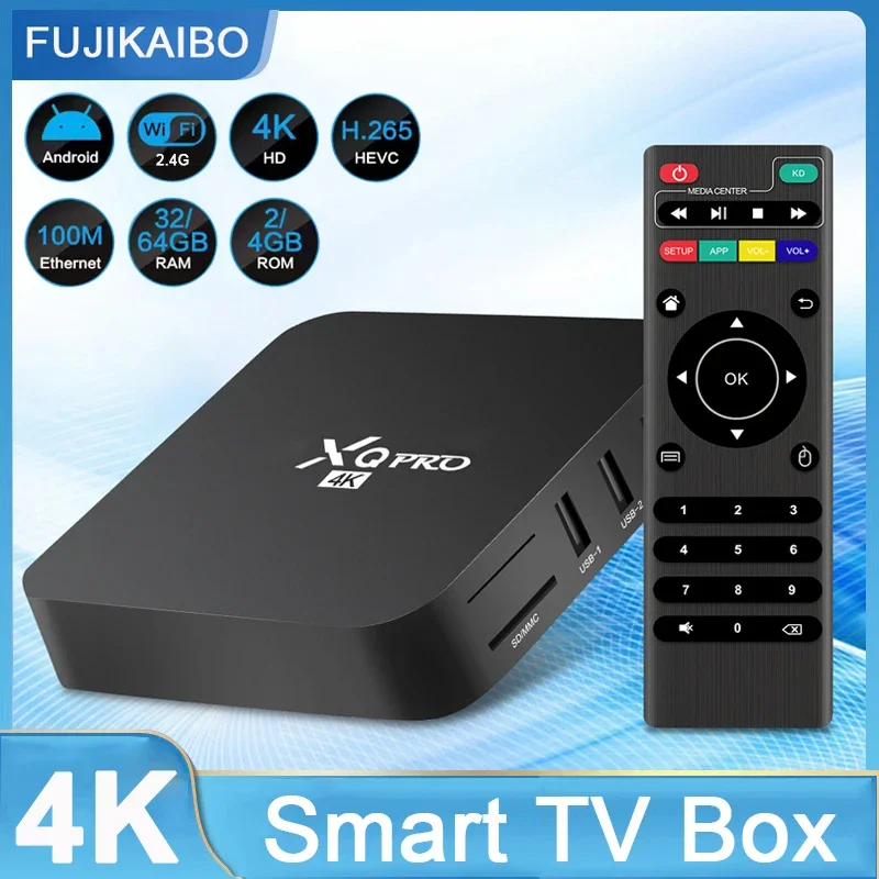 New Smart TV BOX 4K HD Android 1GB Smart TV Box 8GB ROM 3D Youtube Media Player Home Theater TV Set-top Box The Global Version