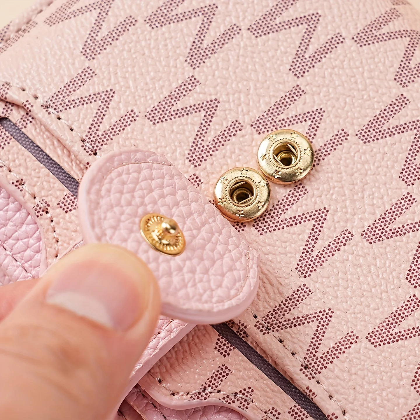 Damen-Geldbörse mit mehreren Kartenfächern, Geldfach, Retro-Stil, Mini-Geldbörse, minimalistischer Charme, Reisezubehör, Alltagsutensilien – Detail 10