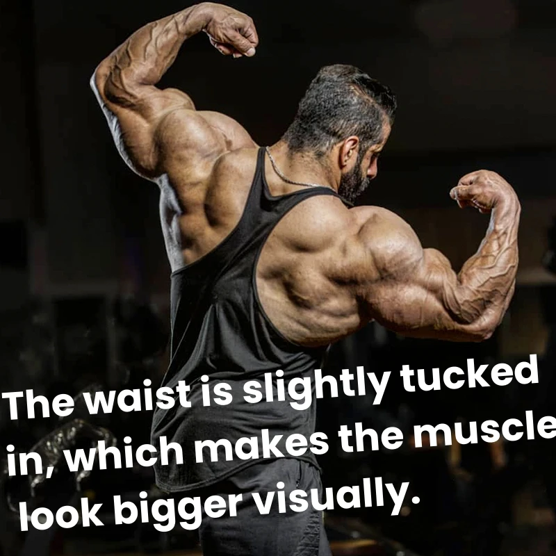 قميص صالة الألعاب الرياضية Hommes Stringer - Coton Premioux، Y Back، اللياقة البدنية للعضلات، Singlet Sans Manches، التدريب