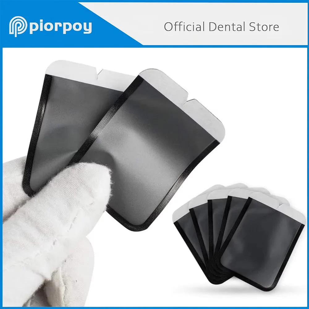 

PIORPOY # 0 # 1 # 2 стоматологических одноразовых цифровых рентгеновских сканирования X-барьерных конвертов, защитный чехол, сумки для фосфора, 100 шт./кор.