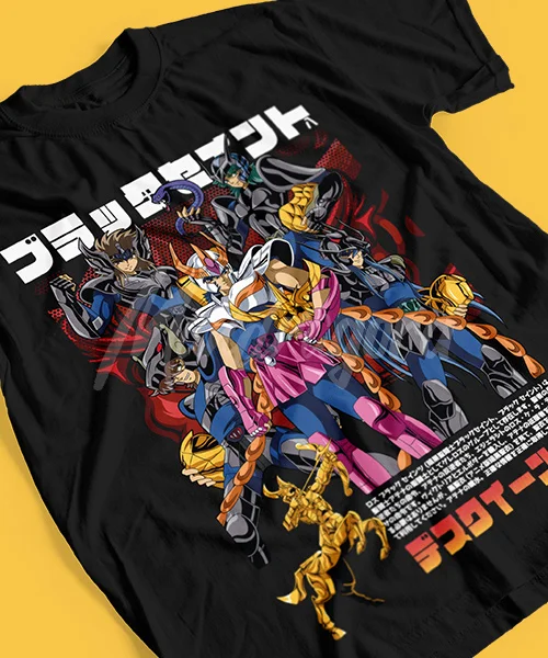 Unisex Knights of the Zodiac: Phoenix vs Black Knights T-shirt