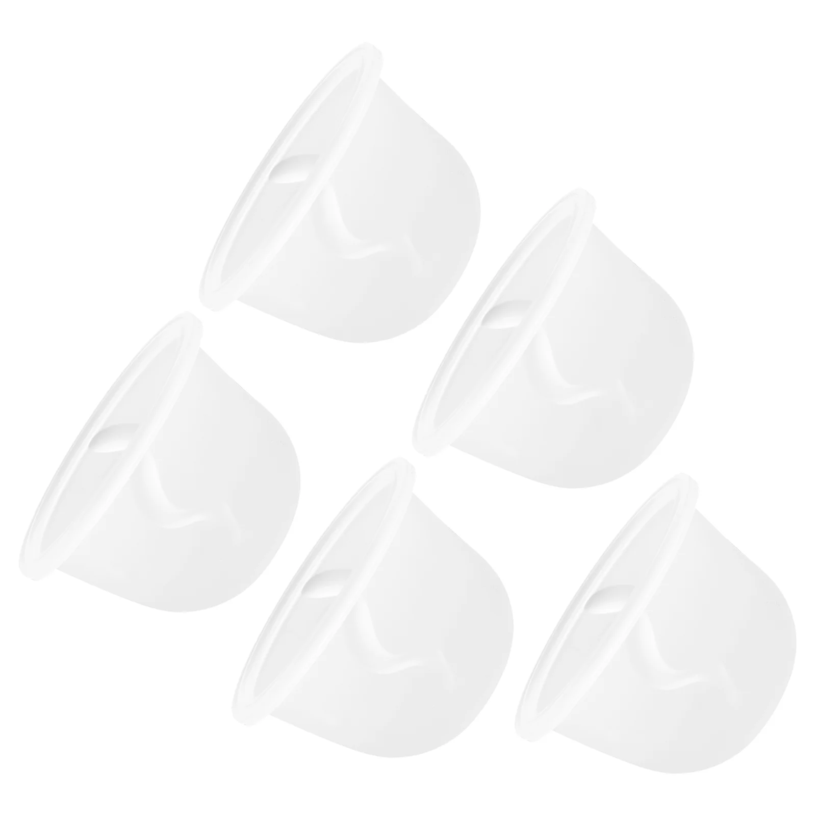 5 Pcs Breast Pump Silicone Bowl Electric Baby Tool Hands-free Breastfeeding Simple Accessory Silica Gel Home Creative