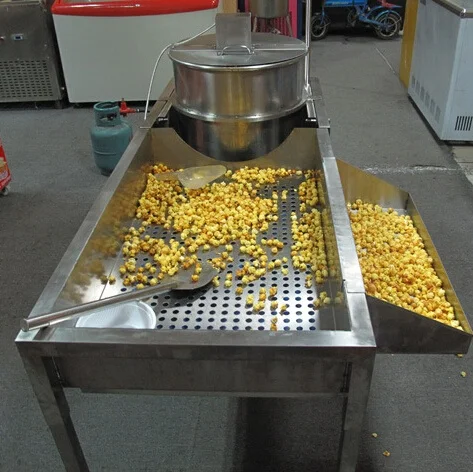 Industrial caramelized popcorn automatic sweet sugar popcorn making machine