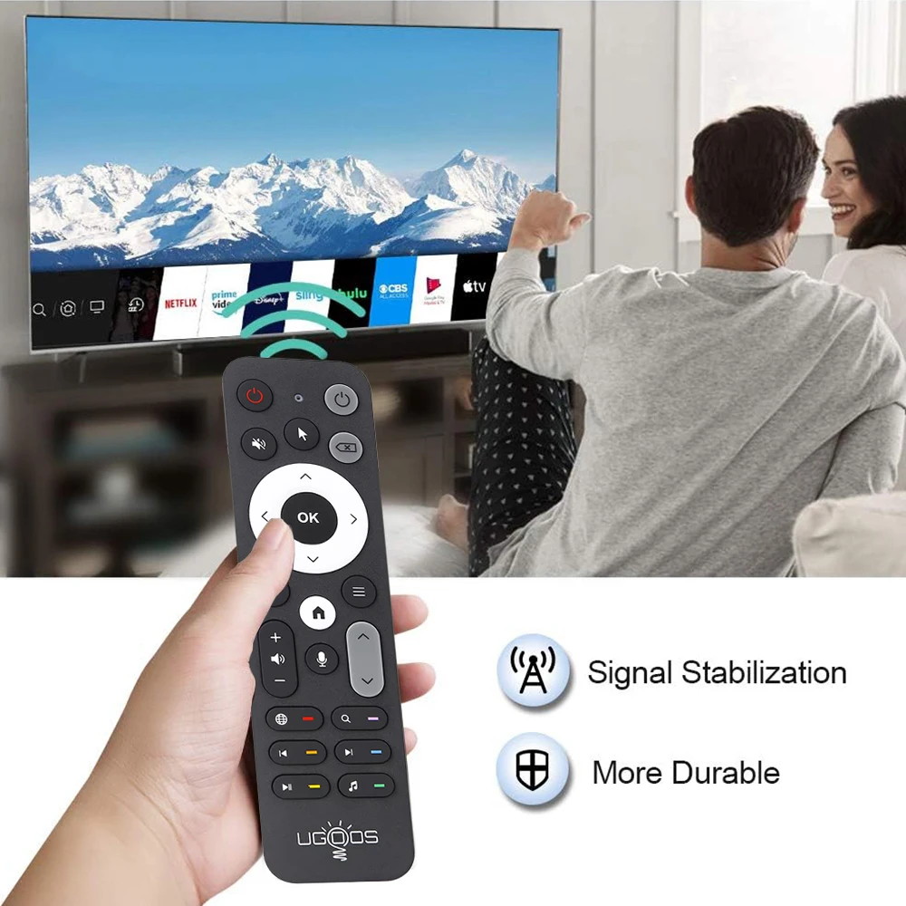 UR02 BT Voice Remote Control Air Mouse 24 keys IR learning Function TV Wireless Remote Controller With Gyro for Android TV Box