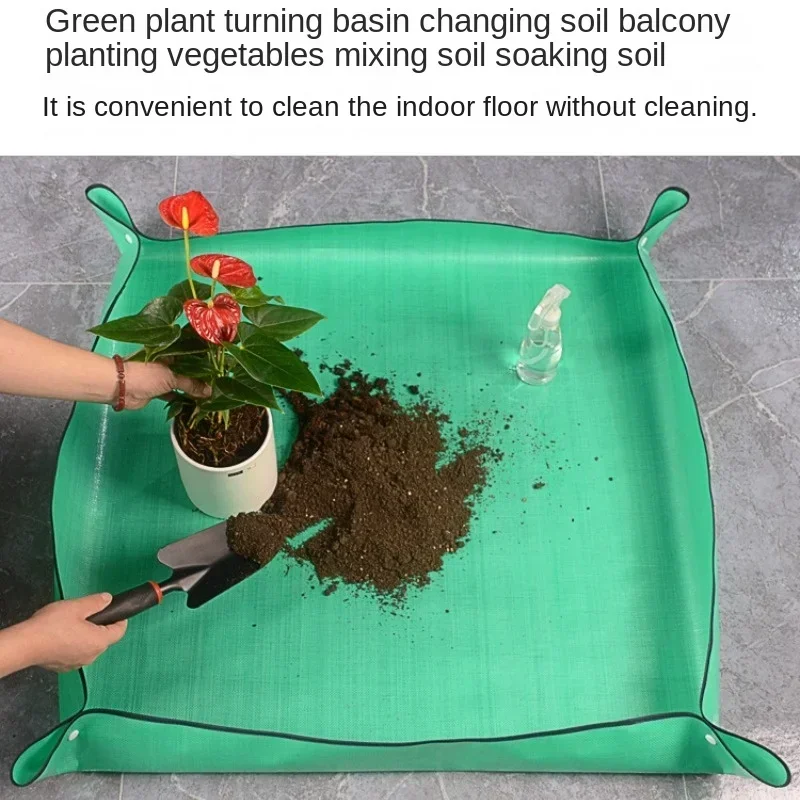 50 سنتيمتر-100 سنتيمتر زراعة حصيرة زرع الحصير مقاوم للماء البستنة بوتينغ الوسادة طوي حديقة النبات اناء للزهور إكسسوارات الحديقة