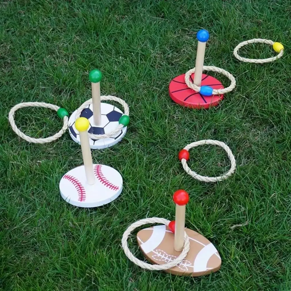 Jogando temático corda anel jogar jogo família reunião jogando brinquedo anel jogar brinquedo sensorial jogar treinamento ao ar livre bola aro jogo