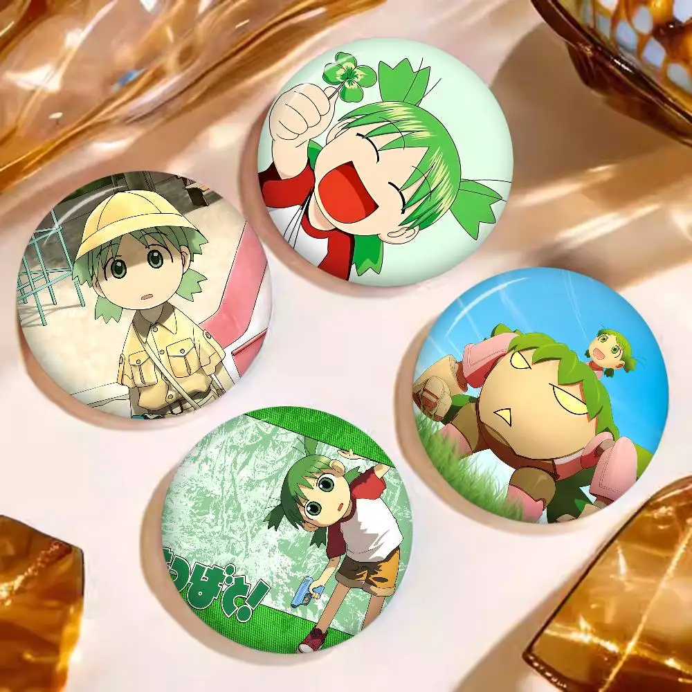 Anime Y-Yotsuba Sweet New  Brooches Soft Button Pin Funny Silly Gnarpy on A Skateboard Meme Badge Gamer Collection Gifts